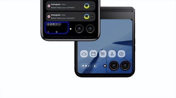 摩托罗拉最新款竖向折叠屏手机 moto razr 正式官宣